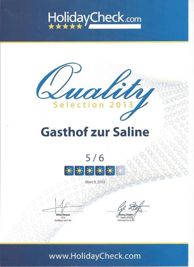 Gasthof Zur Saline Pratteln Eksteriør billede